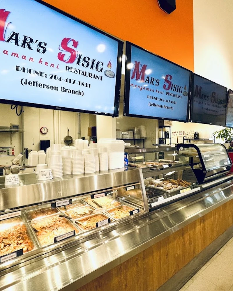 Mar's Sisig Filipino restaurant on Jefferson Avenue in The Maples, Winnipeg